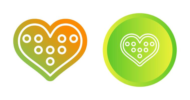Chocolates in heart Box Vector Icon
