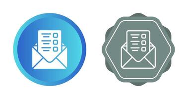 Mailing Lists Vector Icon