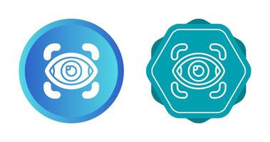 Retinal Scanner Vector Icon