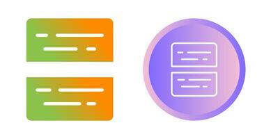 Document Split Vector Icon