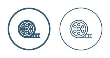 Movie Reel Vector Icon