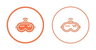 Virtual Reality Headset Vector Icon