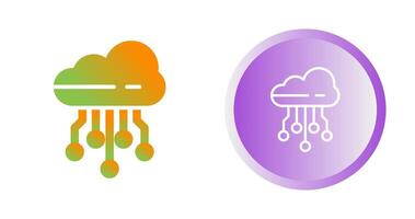 Cloud Computing Vector Icon