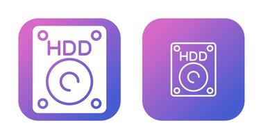 Hdd Vector Icon