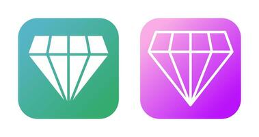 icono de vector de diamante