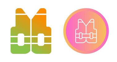 Reflective vest Vector Icon