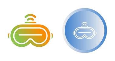 Augmented Reality Headset Vector Icon