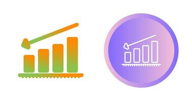 Chart Decreasing Vector Icon