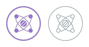 icono de vector de sistema solar