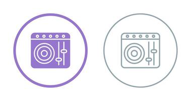 DJ Controller Vector Icon