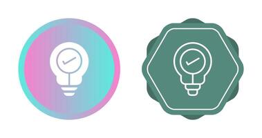 Lightbulb Vector Icon