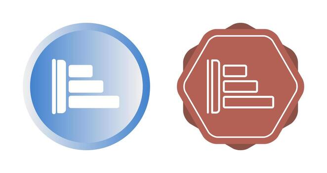 Left Align Vector Icon