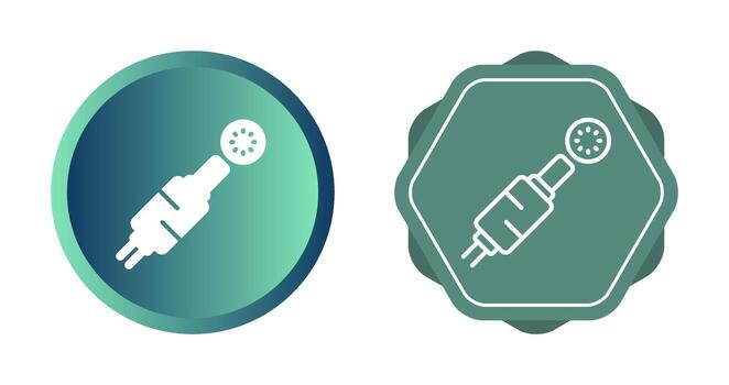 icono de vector de enchufe