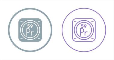 Chemical Element Vector Icon