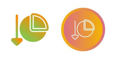 Chart Decreasing Vector Icon