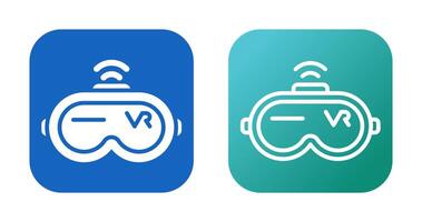 Virtual Reality Headset Vector Icon