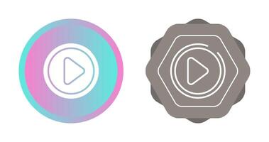 Play Button Vector Icon