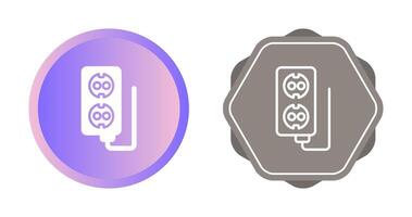 icono de vector de enchufe