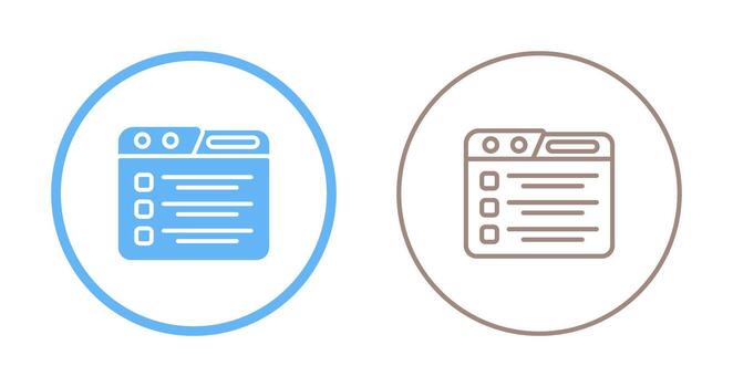 Task Manager Vector Icon