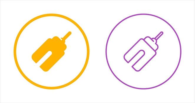 icono de vector de enchufe