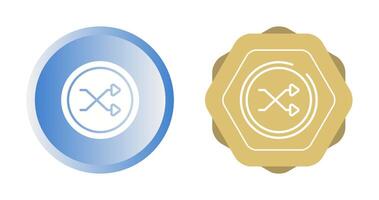 Shuffle Icon Vector Icon