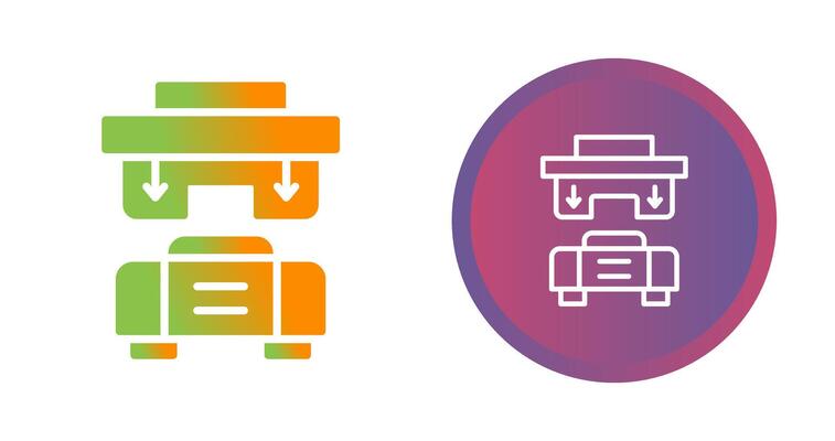 Press Machine Vector Icon