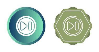 Next Track Button Vector Icon