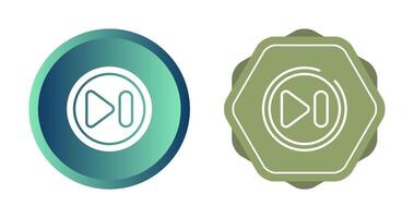 Next Track Button Vector Icon