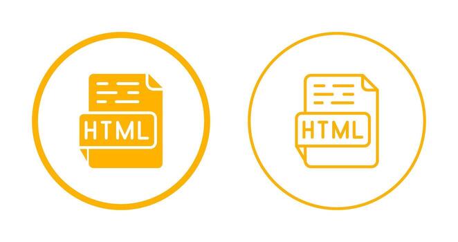 HTML Vector Icon