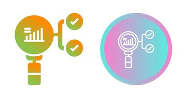Prescriptive Analytics Vector Icon