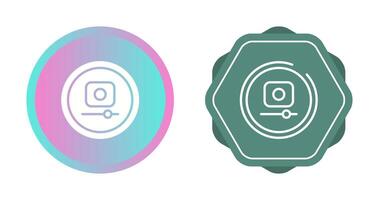 Video Record Button Vector Icon