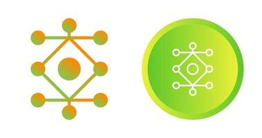 Network Analysis Vector Icon