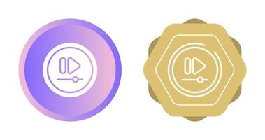 Video Fast Forward Button Vector Icon