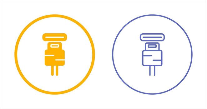 icono de vector de enchufe