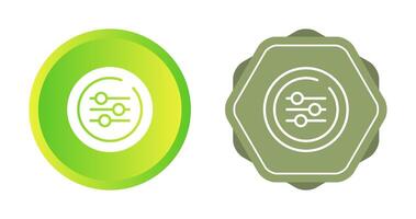Equalizer Circle Vector Icon
