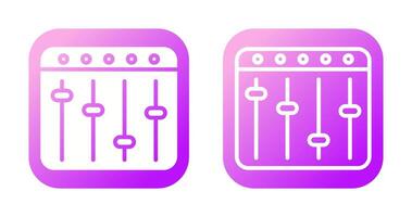 Mixer Vector Icon