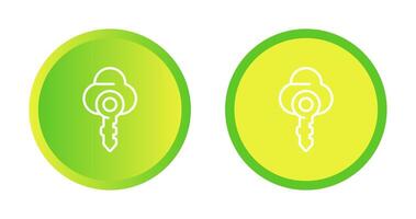 icono de vector de nube