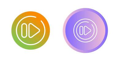 Next Track Circle Vector Icon