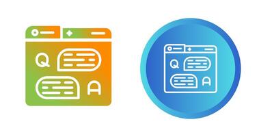 Forum Vector Icon