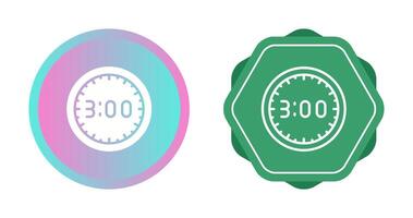 icono de vector de reloj