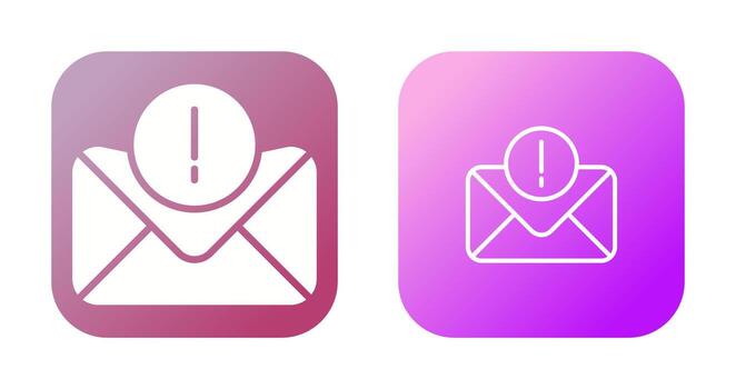 Error Message Vector Icon