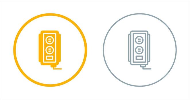 icono de vector de enchufe