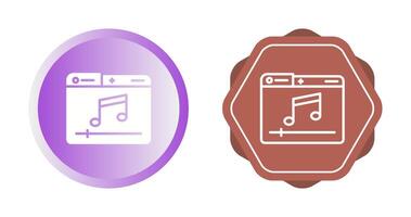 Music Player Vector Icon