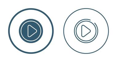 Play Button Vector Icon