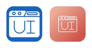 User Interface Vector Icon