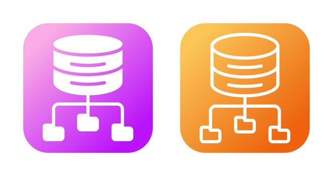 icono de vector de datos grandes