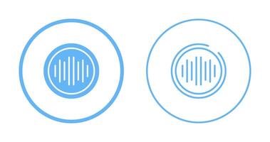 Audio Spectrum Vector Icon