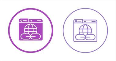 Web Link Vector Icon