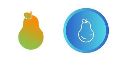 Pear Vector Icon