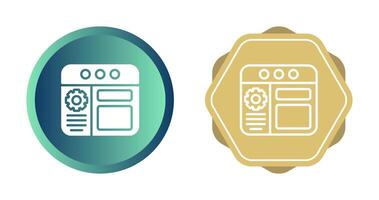 Web Browser Vector Icon